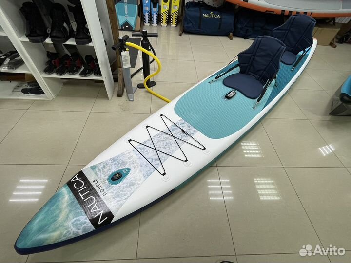 Сапборд sup доска для двоих Nautica Double новый
