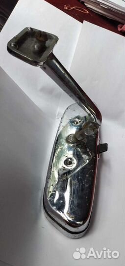 Зеркало заднего вида салонное хром