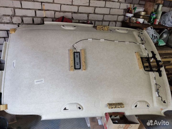 Обшивка крыши vw tiguan