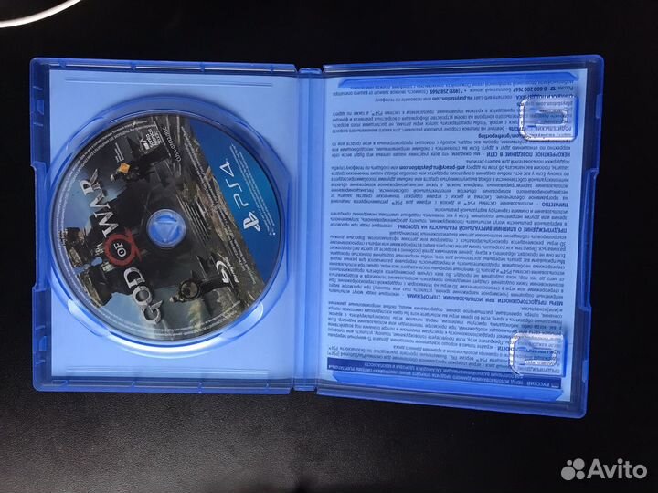 God of war диск ps4