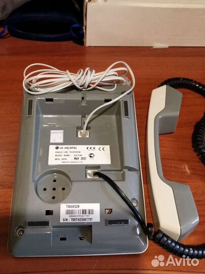 Телефон проводной LG