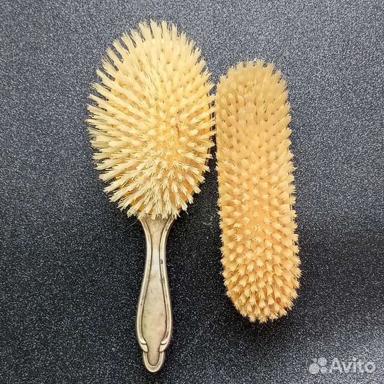 Расчёски щётки WMF, старина, серебрение, 1935 год