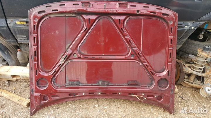 Капот фольксваген пассат б3 оригинал красный b3