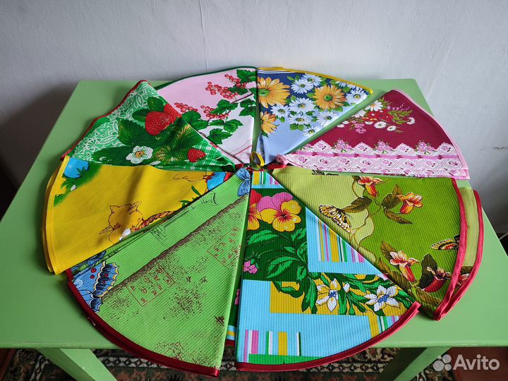 Новый набор вафельных полотенец для кухни