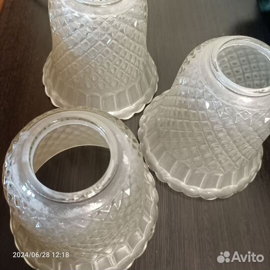 Плафоны для люстры СССР