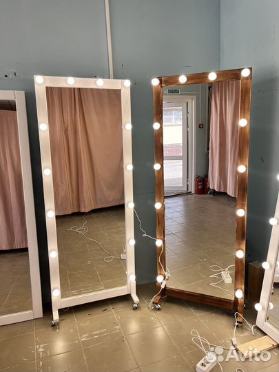 Зеркало с лампочками