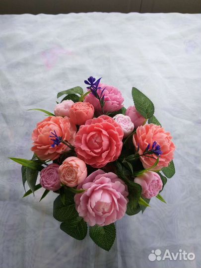 Букет из мыла