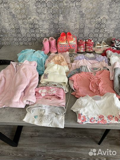 Детские вещи пакетом от 3 до 6 месяцев