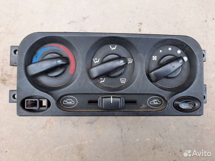 Блок управления отопителем Daewoo matiz