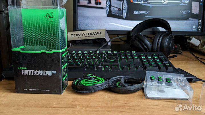 Наушники razer hammerhead pro