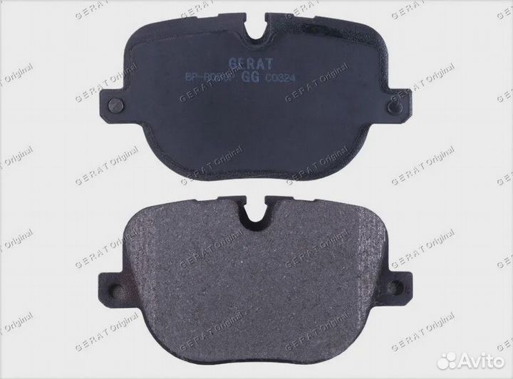 Тормозные колодки Gerat BP-R080P (задние) Perform