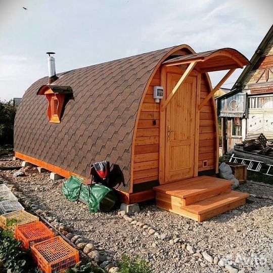 Баня бочка от производителя 6 м