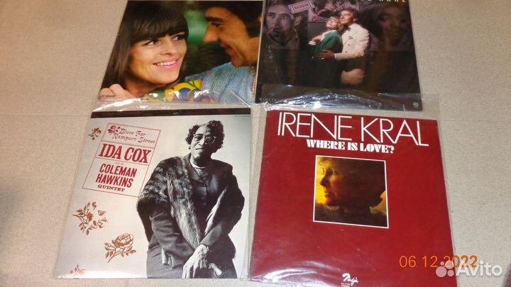 Винил jazz vocal Ernestine Anderson.flora purim