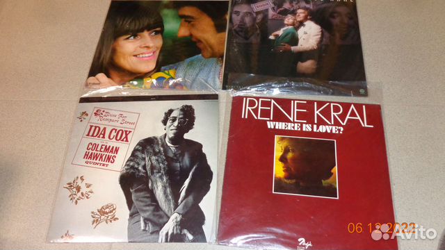 Винил jazz vocal Ernestine Anderson.flora purim