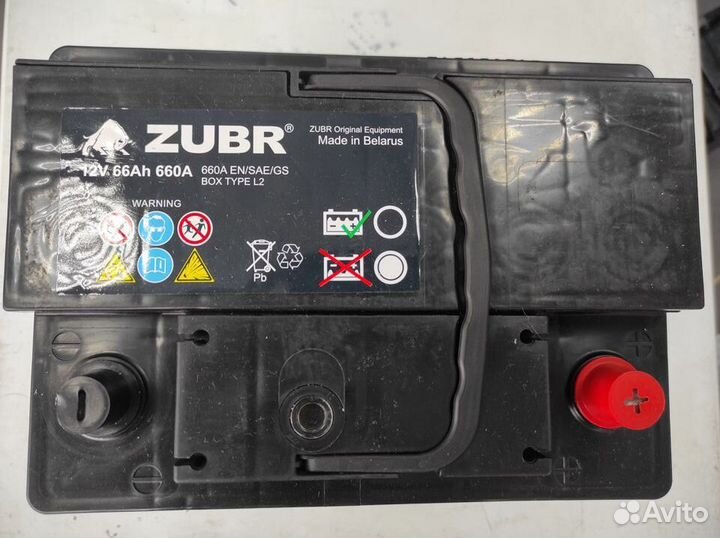 Аккумулятор 66Ah 660А Vag original polo jetta golf