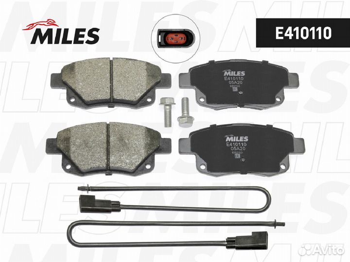 Колодки тормозные ford transit 06- задни