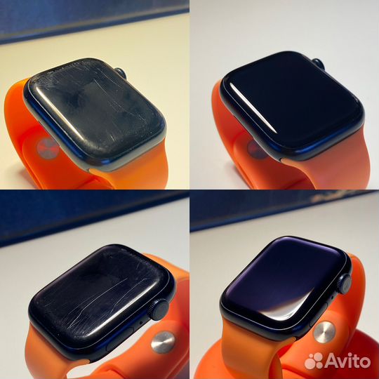 Полировка стекла Apple Watch, Замена стекла
