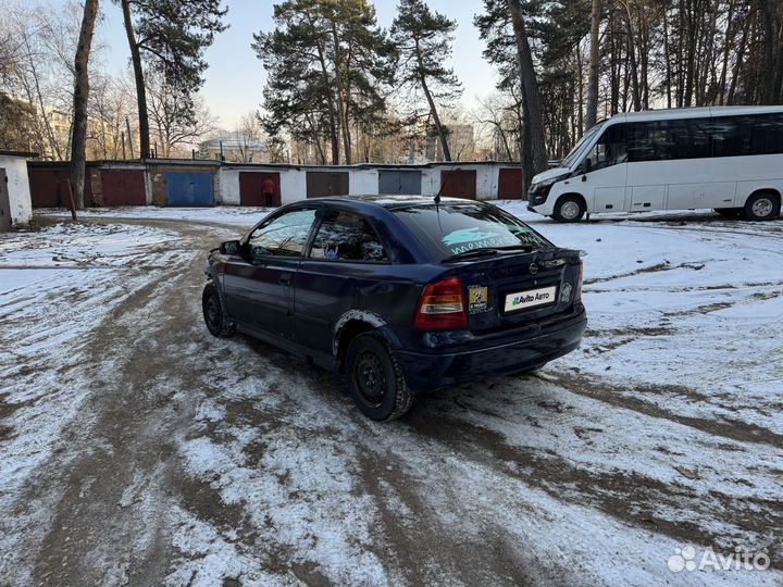 Opel Astra 1.6 МТ, 2001, 500 000 км