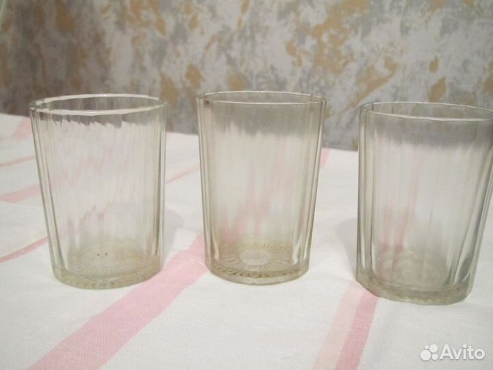 Стеклянная посуда советских времен