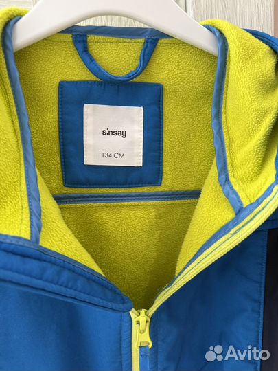 Куртка софтшел для мальчика 134