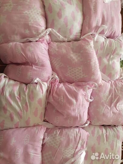 Бортики в детскую кроватку