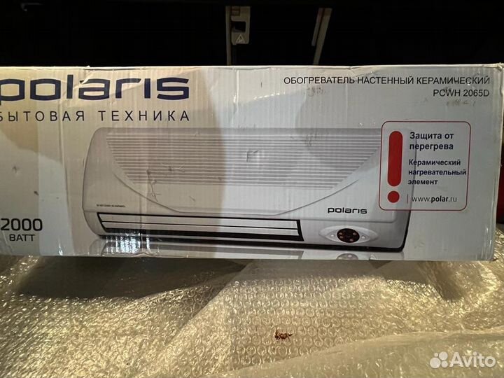 Обогреватель керамический настенный Polaris
