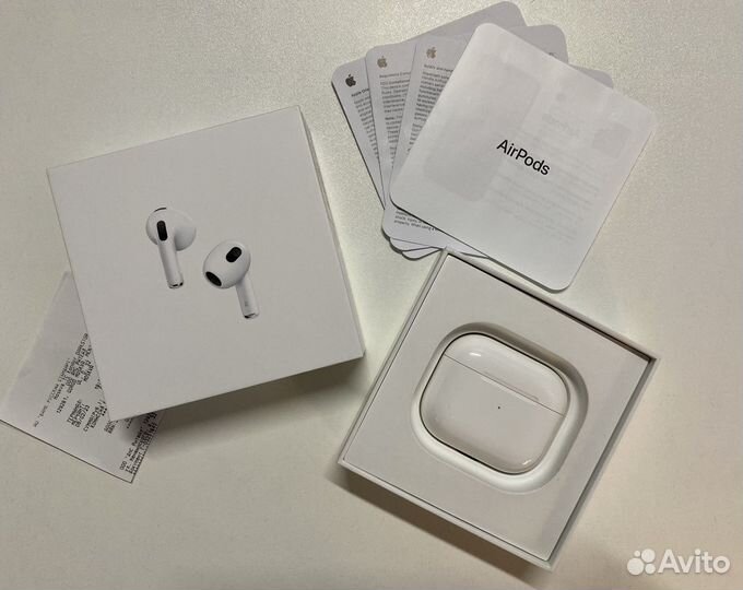 Apple airpods 3nd generation чек гарантия идеал