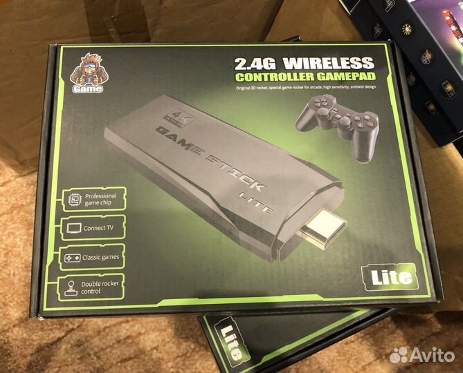 Игровая консоль Game Stick Lite 64 Gb, 10000 игр