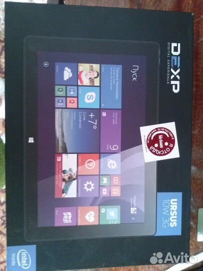 Продам планшет dexp Ursus 10W2 3G