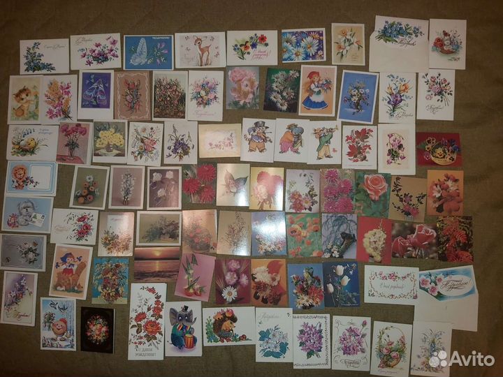 Открытки времен СССР
