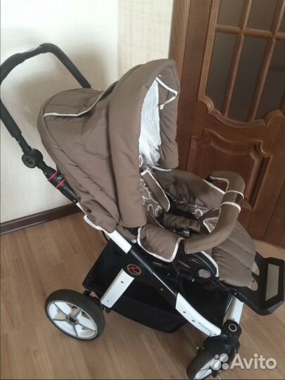 Hartan Racer GT 2 в 1 кофейного цвета