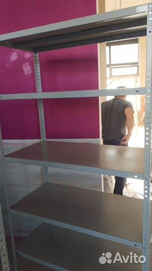 Стеллажи складские металлические