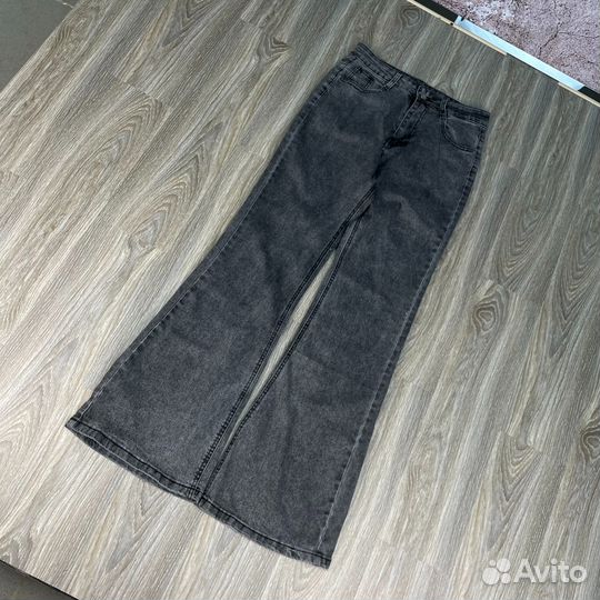 Джинсы клеш мужские opium y2k