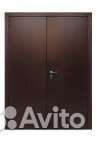 Дверь металлическая входная двустворчатая