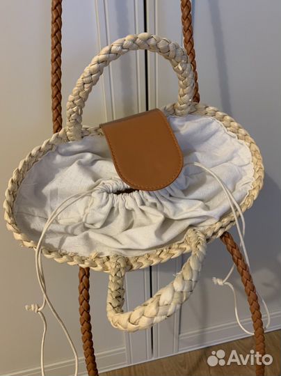 Cумка соломенная корзинка новая