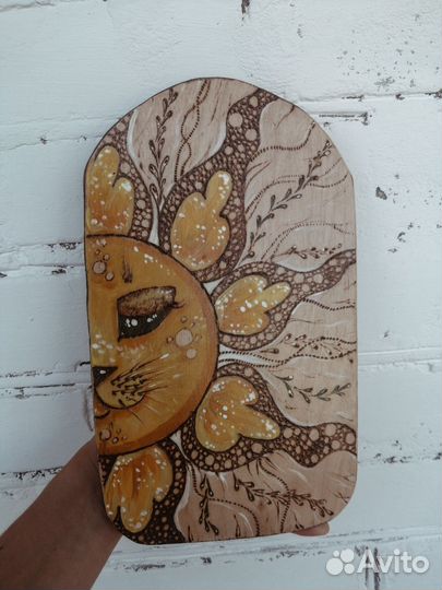 Панно из дерева