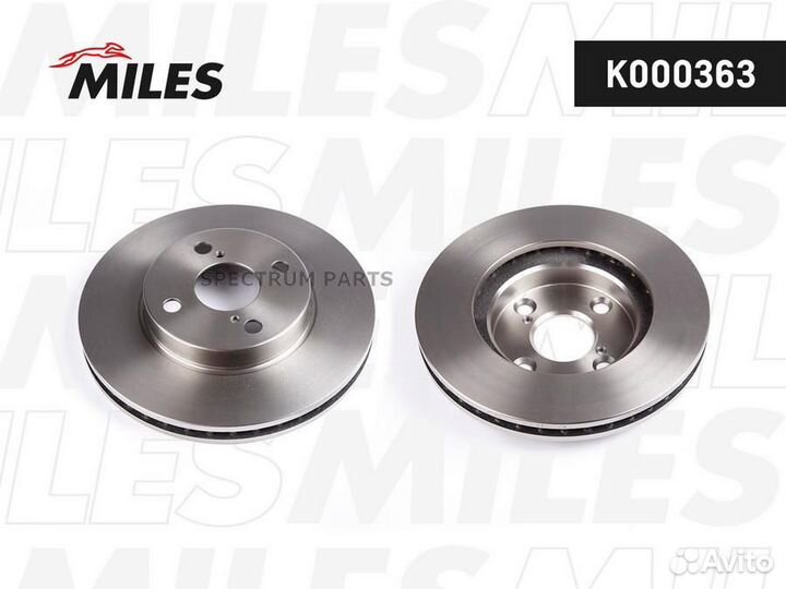 Диск тормозной передний corolla 4351212621, 435120