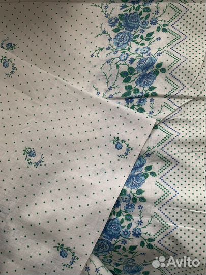 Отрезы ткани хлопок СССР