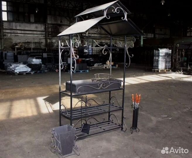 Мангал кованный