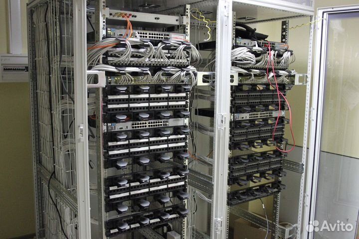 Монтаж скс / IP видеонаблюдение / бесшовный Wi-Fi