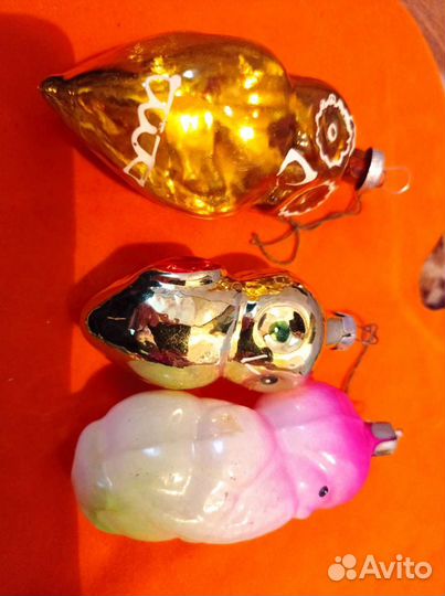 Елочные игрушки СССР