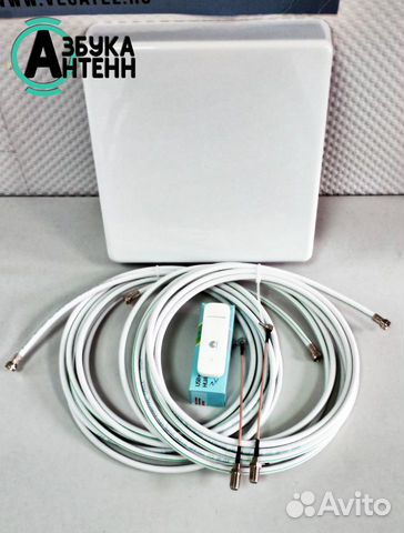 Комплект 4g интернет в дом mimo-антенна+модем