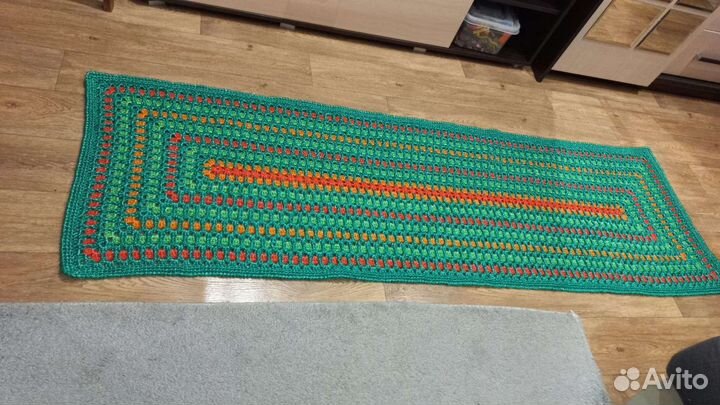 Вяжу коврики из полипропиленовых ниток под заказ