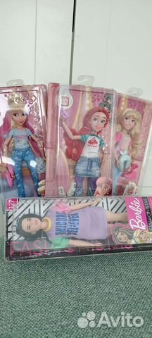 Куклы новые Комфи принцессы: Ариэль,Золушка,Аврора