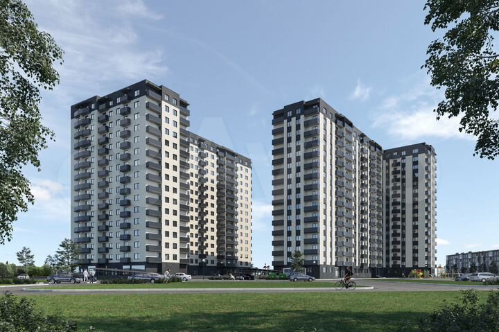 1-к. квартира, 42,3 м², 15/16 эт.