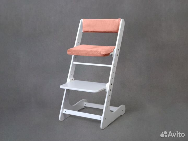 Белый растущий стул