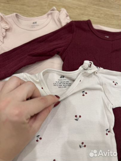 Сет из 5 боди для девочки