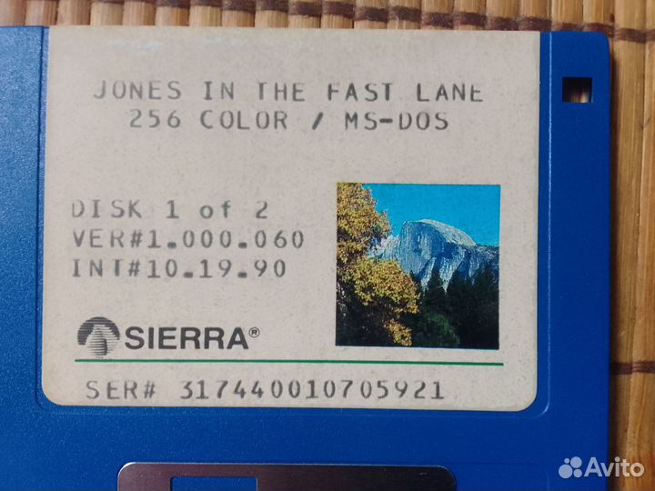 Раритет от Sierra - Jones in the Fast Lane