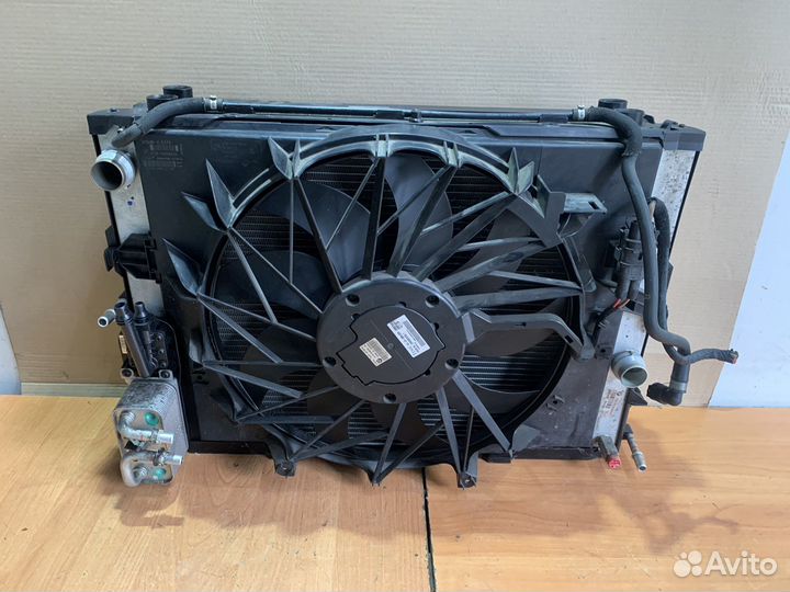 Кассета радиаторов в сборе n62 Bmw e65 e66