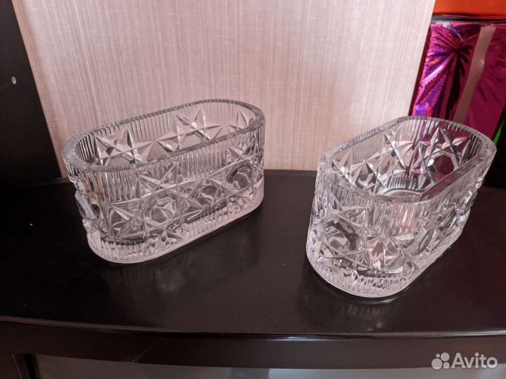 Хрустальная конфетница